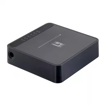 Netwerkswitch LevelOne FEU-0512 Fast Ethernet 10/100 zwart