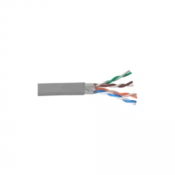 InLine massieve installatiekabel F/UTP Cat.5e AWG24 CCA PVC 100 m