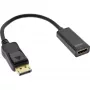 InLine DisplayPort naar HDMI-adapter met audio, DisplayPort M / HDMI F, 4K/60Hz