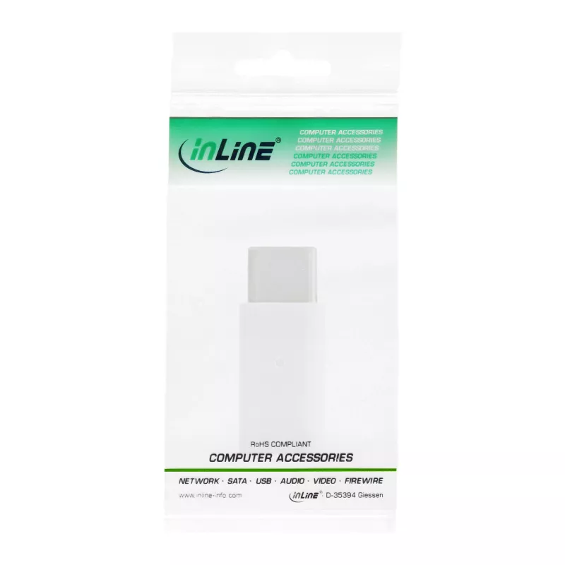 USB 2.0-adapter InLine 33303I USB-C-stekker naar Micro-USB-bus