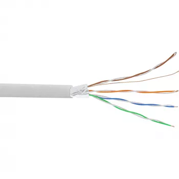 InLine telefoonkabel 8 aders massief installatie 4x2x06mm afgeschermd 25 m