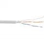 InLine telefoonkabel 4-aderig massief installatie 2x2x06mm afgeschermd 25 m