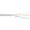 InLine telefooninstallatiekabel 4 aders massief 2x2x0,6mm afgeschermd 100 m