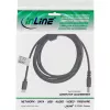 InLine USB-C naar ASUS/Lenovo notebook (rond) oplaadkabel, 2 m