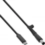 InLine USB-C naar HP notebook (rond/groot) oplaadkabel, 2 m