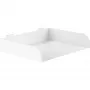 Modulair rek InLine Slatwall Shelf large wit staal 318 mm 250 mm 68 mm