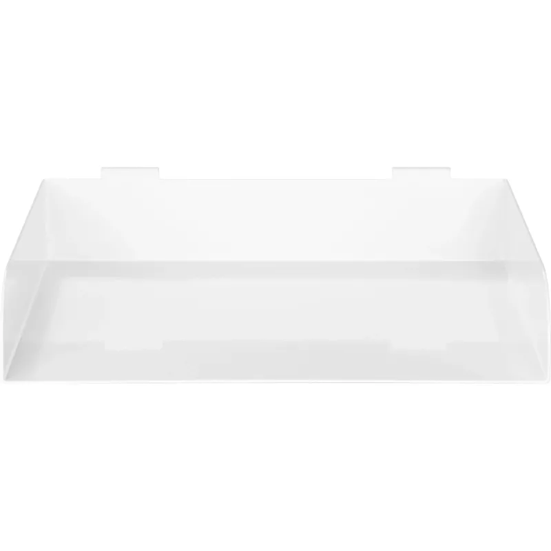Modulair rek InLine Slatwall Shelf large wit staal 318 mm 250 mm 68 mm