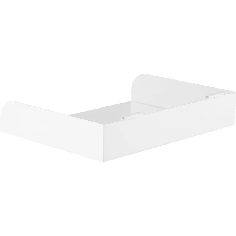 Modulair rek InLine Slatwall Shelf large wit staal 318 mm 250 mm 68 mm