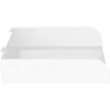 Modulair rek InLine Slatwall Shelf large wit staal 318 mm 250 mm 68 mm