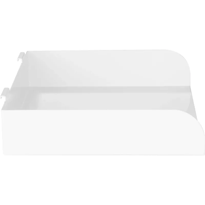 Modulair rek InLine Slatwall Shelf large wit staal 318 mm 250 mm 68 mm