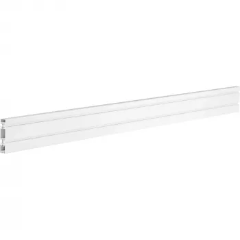 InLine aluminium Slatwall-paneel voor wandmontage, wit, 1,2 m