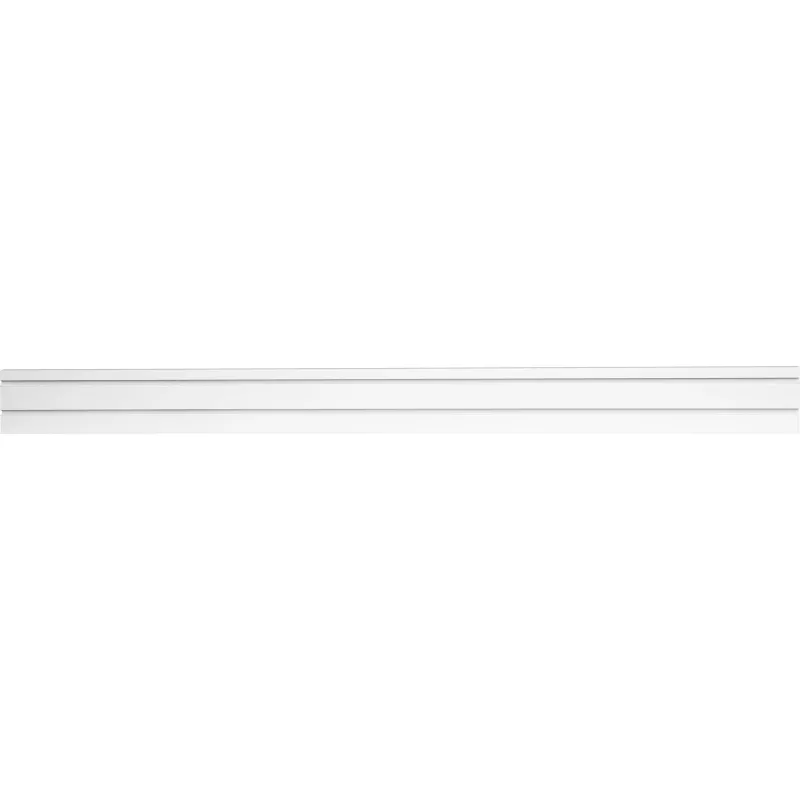 InLine aluminium Slatwall-paneel voor wandmontage, wit, 1,2 m