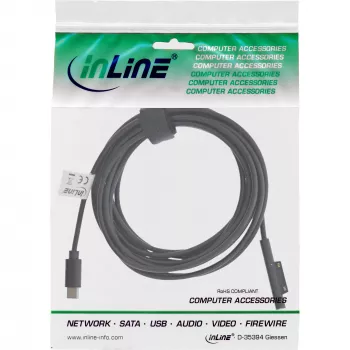USB-C-naar-Surface-oplaadkabel InLine 26670B 3 m