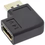InLine DisplayPort-adapter DisplayPort stekker bus links haaks 17199L