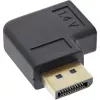 InLine DisplayPort-adapter DisplayPort stekker bus links haaks 17199L