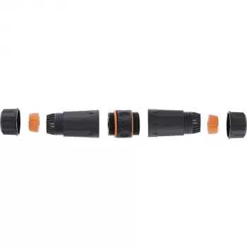 InLine Cat.6A-koppeling, waterdicht IP68, 2x RJ45 F/F, 1:1