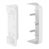 InLine Slatwall-montagebeugel voor wandbevestigingspaneel, wit, 2 stuks, paar