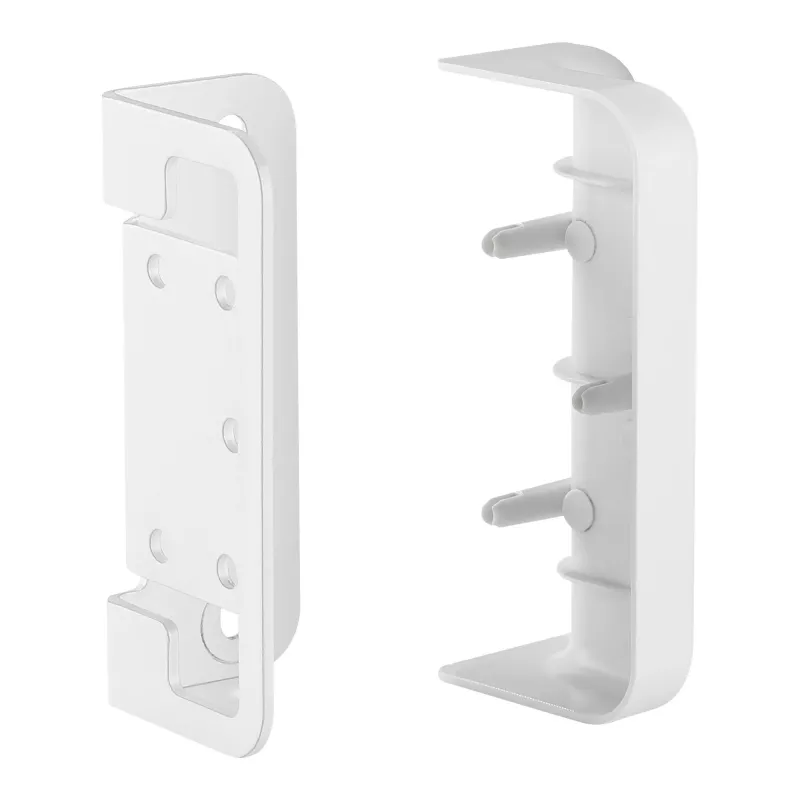 InLine Slatwall-montagebeugel voor wandbevestigingspaneel, wit, 2 stuks, paar