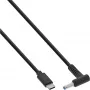 InLine USB-C naar HP notebook (rond/klein) oplaadkabel, 2 m