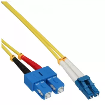 Glasvezel-duplexkabel LC/SC 9/125µm OS2 3m InLine 88656N