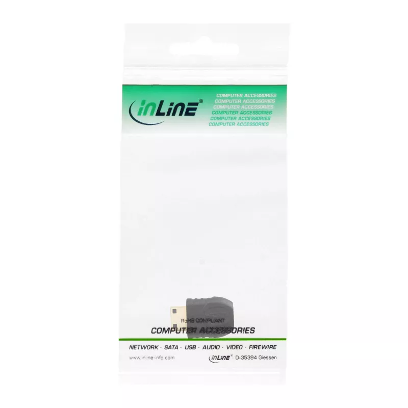 HDMI-adapter Type-C stekker / Type-D bus InLine 17690I