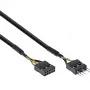 InLine HD-audiokabel, intern, voor HD Audio en AC97, 0,4 m