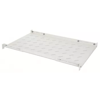 Intellinet 19 inch vaste legbodem (verstelbaar), 1U, 750 mm legbodemdiepte, 750 tot 950 mm verstelbare rail-diepte, max. 20 kg, grijs, levenslange garantie