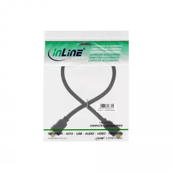 InLine High Speed HDMI-kabel met Ethernet, M/M, zwart, vergulde contacten, 10 m
