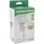 Stroomverlengstuk houder InLine 23191B zwart ABS staal 100 mm breedte