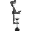 Stroomverlengstuk houder InLine 23191B zwart ABS staal 100 mm breedte