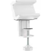 Stroomverlengstuk houder InLine 23191W wit ABS staal 100mm breedte