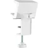 Stroomverlengstuk houder InLine 23191W wit ABS staal 100mm breedte