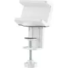 Stroomverlengstuk houder InLine 23191W wit ABS staal 100mm breedte