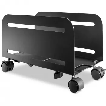 InLine pc-trolley, rolwagen voor computercase, max. 10 kg, zwart