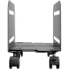 InLine pc-trolley, rolwagen voor computercase, max. 10 kg, zwart