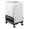 InLine pc-trolley, rolwagen voor computercase, max. 10 kg, zwart