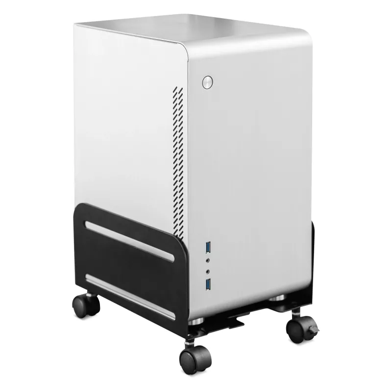 InLine pc-trolley, rolwagen voor computercase, max. 10 kg, zwart