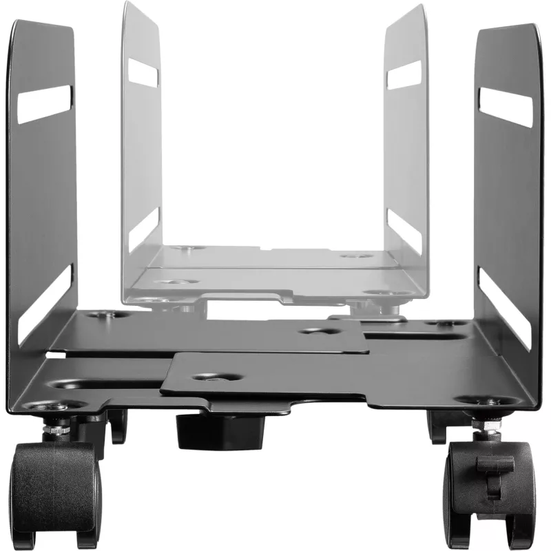InLine pc-trolley, rolwagen voor computercase, max. 10 kg, zwart