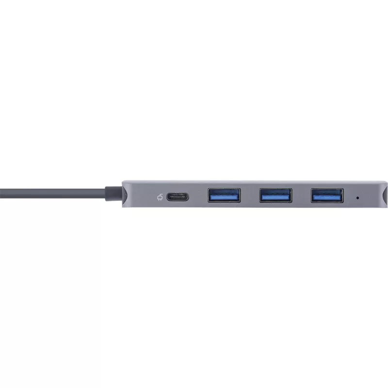 USB-hub InLine USB 3.2 USB-C multi hub 4x USB-A 5Gb/s + USB-C (data/PD 87W)