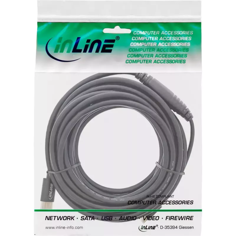 USB-displaykabel USB-C stekker naar HDMI stekker 2m InLine 64112