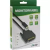 InLine USB-displaykabel, USB-C stekker / DVI stekker (DP Alt Mode), zwart, 2 m