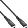 USB4-kabel InLine USB-C stekker naar USB-C stekker, USB4 Gen 3x2, 40 Gbit/s, PD 240W, 8K@60Hz, TPE, 2 m