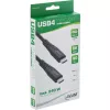 USB4-kabel InLine USB-C stekker naar USB-C stekker, USB4 Gen 3x2, 40 Gbit/s, PD 240W, 8K@60Hz, TPE, 2 m