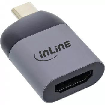 InLine USB-displayconverter, USB-C stekker naar HDMI bus, 4K60Hz