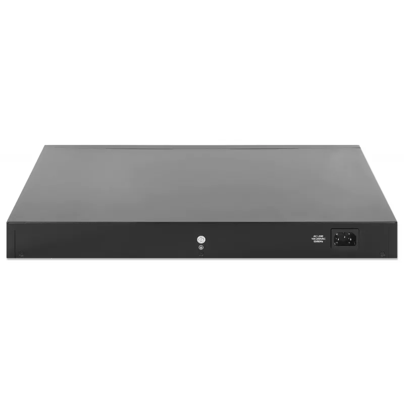 Intellinet 48-poort Gigabit Ethernet PoE+ Layer 2+ managed switch met zes 10G SFP+ uplinks IEEE 802.3at/af (PoE+/PoE) conform, 450 W PoE-budget, Layer 2+/Layer 3 Lite, 6 x 10G SFP+ open