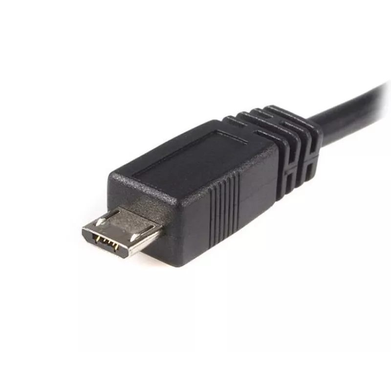 StarTech.com 3m Micro-USB-kabel M/M - USB A naar Micro B, 3 m, USB A, Micro-USB B, USB 2.0, stekker/stekker, zwart