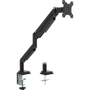 InLine tafelsteun met lift en USB/audio tot max. 82 cm 32 inch 9 kg