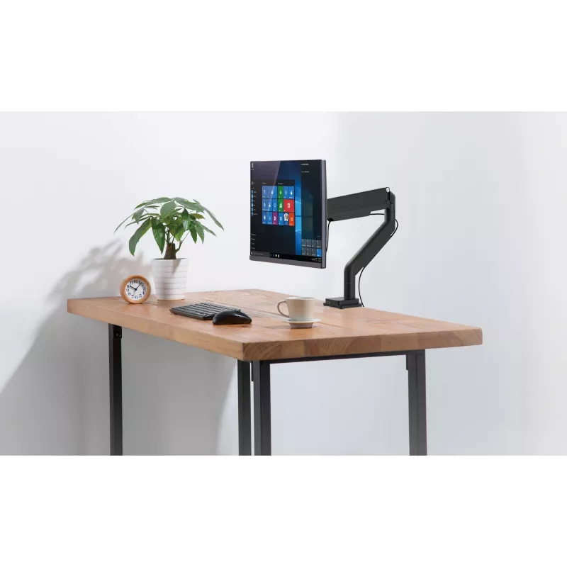 InLine tafelsteun met lift en USB/audio tot max. 82 cm 32 inch 9 kg