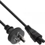 InLine netkabel Australië, voor notebook, zwart, 2m