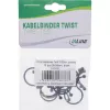 Twist Ties InLine 26–30 mm zwart, 10 stuks — kabel-/snoerorganizer, 30 mm lengte